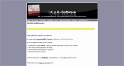 Desktop Screenshot of ikuh-software.de