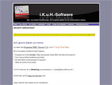 Tablet Screenshot of ikuh-software.de